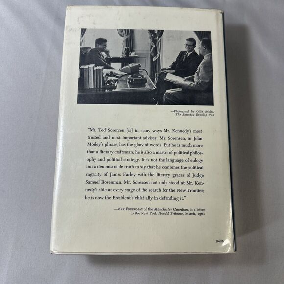 Kennedy by Theodore C. Sorensen 1965 First Edition Hardcover Dust jacket ExLib - Picture 14 of 14